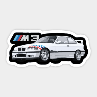 E36 LIGHTWEIGHT M3 PAUL WALKER Sticker